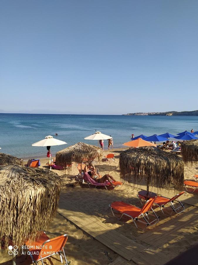 Takis Haikos House Two Minutes Walk To The Beach Peroulia Vounária Екстериор снимка