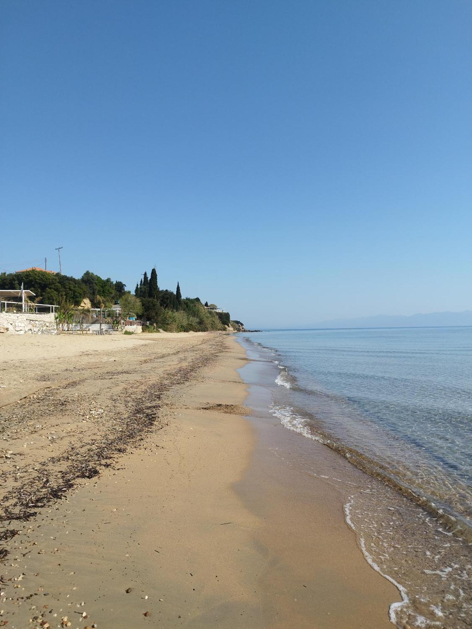 Takis Haikos House Two Minutes Walk To The Beach Peroulia Vounária Екстериор снимка